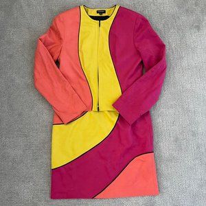 Vintage 60's Suede Blazer and Skirt Set